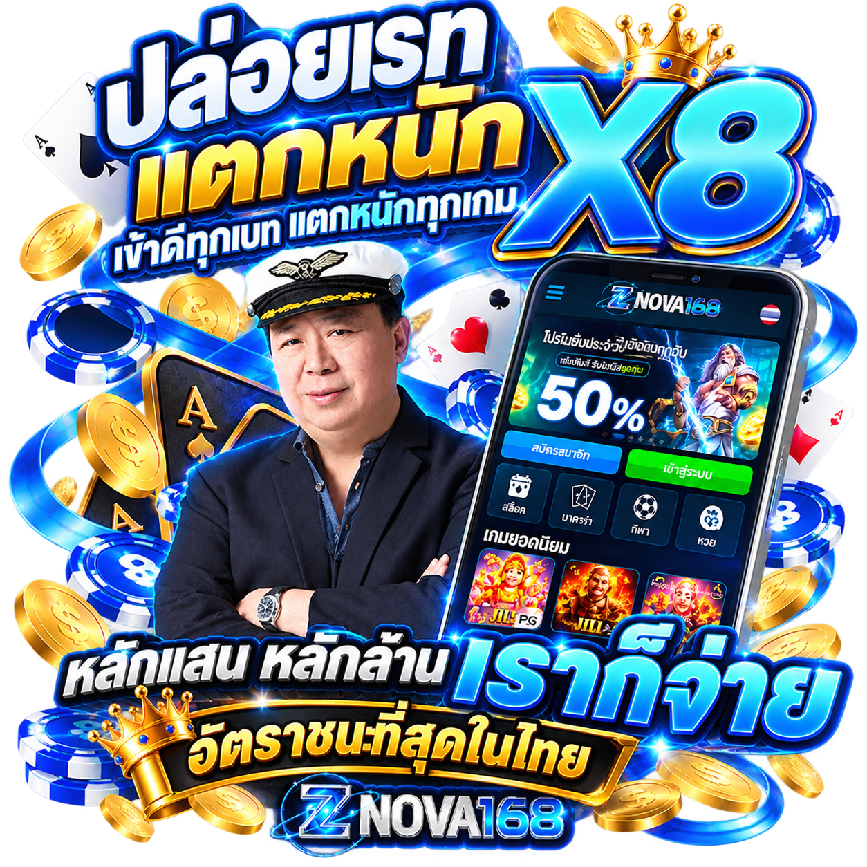 ปล่อยเรทแตกหนัก ZNOVA168